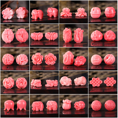 贝壳粉压制串珠饰品配件隔珠子