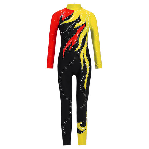 2026跨境热卖3D印花连体紧身衣舞台表演服弹力Zentai
