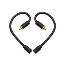 耳机转接线mmcx插针se215/535/846/ue900直插线转换挂耳式单晶铜