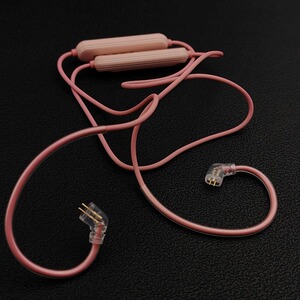 颈挂式5.0蓝牙线合金壳耳机头HiFi高音质跑步挂耳式2PIN线控0.78