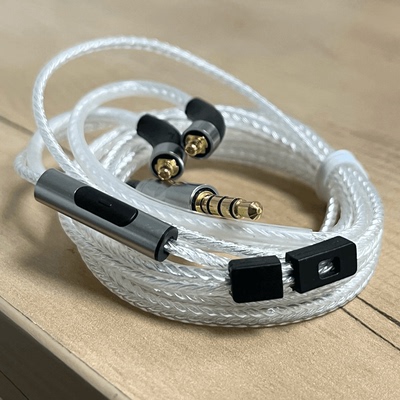 火爆款通用耳机升级线mmcx带麦