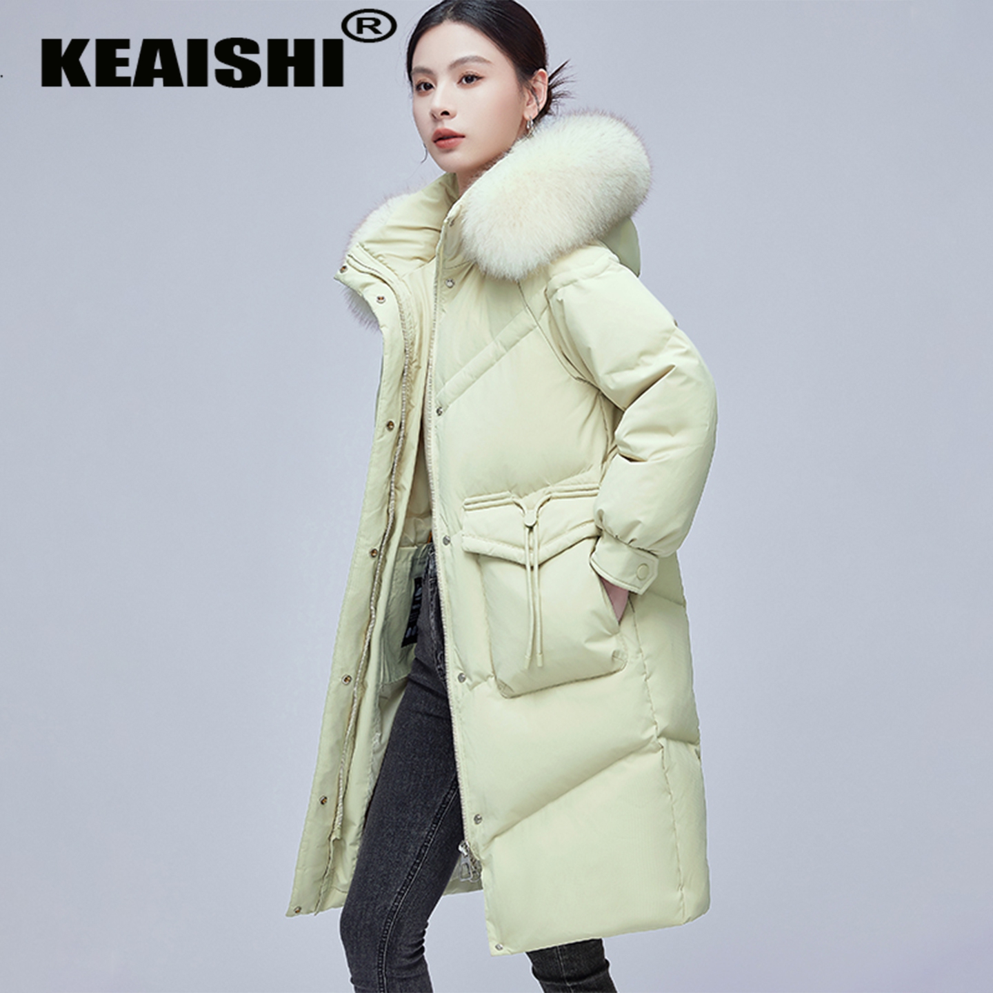 KEAISHI香港轻奢高端品牌羽绒服