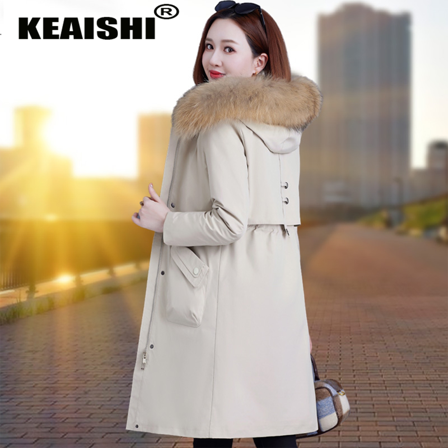 KEAISHI香港轻奢高端品牌羽绒服