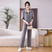 女 时尚 新款 气质减龄两件套高端品牌套装 KEAISHI香港轻奢2026春季