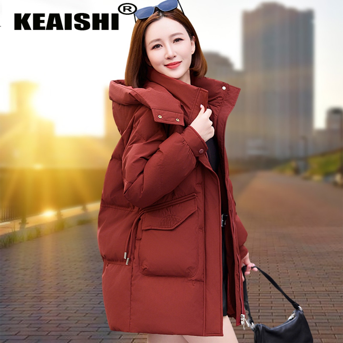 KEAISHI香港轻奢高端品牌羽绒服