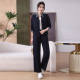 女 时尚 新款 气质显瘦两件套高端洋气套装 KEAISHI香港轻奢2026春季