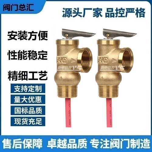 太阳能电热水器阀温度压力阀 TP阀WYA-20WYA-15阀