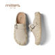 外穿一脚蹬懒人包头半拖鞋 妙丽勃肯鞋 新款 简约风 女春季 MILLIE