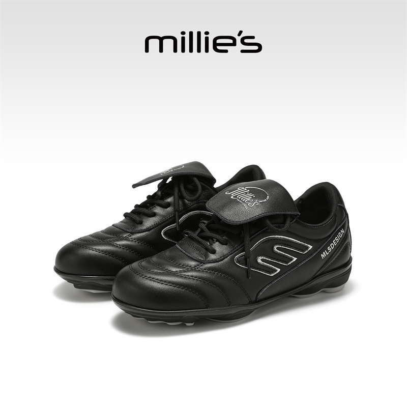 妙丽冬季复古德训鞋赛车鞋