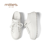 厚底松糕一脚蹬懒人鞋 MILLIE 女2026春季 新款 妙丽外穿包头拖鞋