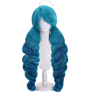 【漫囧】LOL 格温 新英雄 灵罗娃娃 双螺旋虎口夹  cos假发 现货