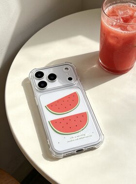 防摔全包精孔夏日西瓜手机壳