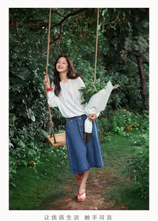 特价大雅家firststation醋酸半开襟圆领连帽打底衫女22春夏新款95