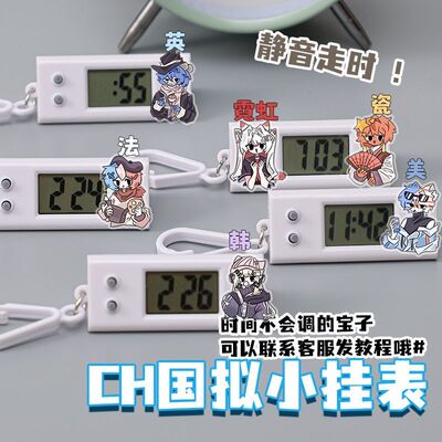 CH国拟二次元周边小挂表考试