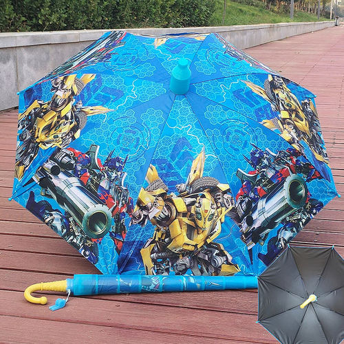 变形金刚儿童雨伞晴雨伞耐用全自动幼儿园小学生上学伞卡通动漫伞