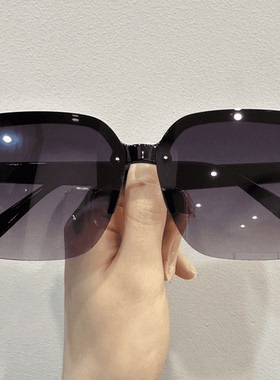 2026年新款网红潮流大框太阳镜大脸显瘦眼镜高级时尚防紫外线墨镜