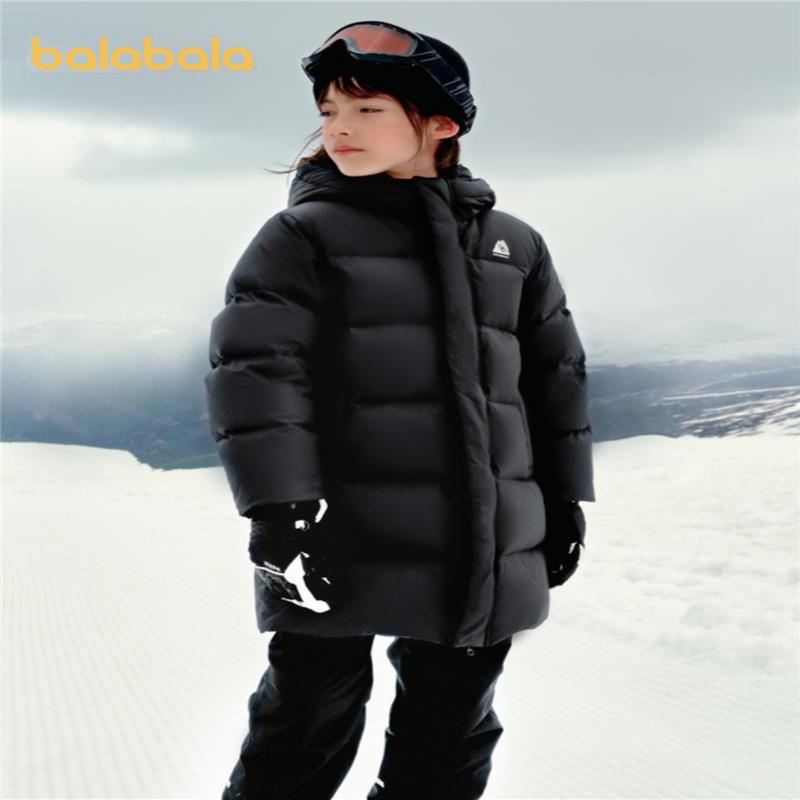 巴拉巴拉2024新款羽绒服防寒保暖