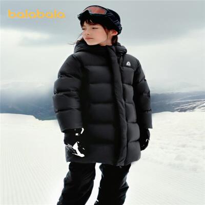 巴拉巴拉2024新款羽绒服防寒保暖
