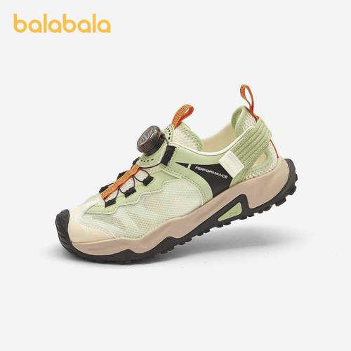【balaOne】巴拉巴拉童鞋儿童凉鞋男女童运动鞋2026夏新户外鞋子