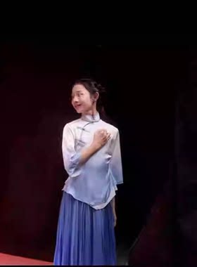 灵儿同款有我服装演出服民国学生舞蹈觉醒年代演出服装五四青年服