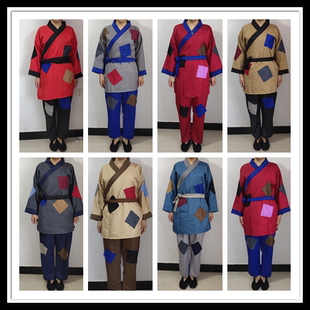 网红服装补丁乞丐服拍抖音衣服搞笑搞怪恶搞破烂女古装叫花子要饭