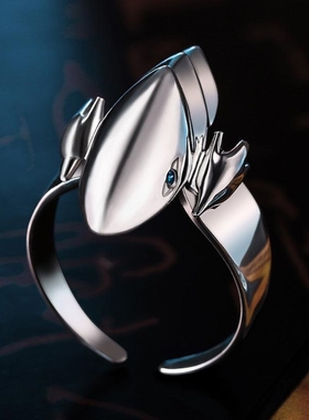 男女925银日韩游戏王戒指指环