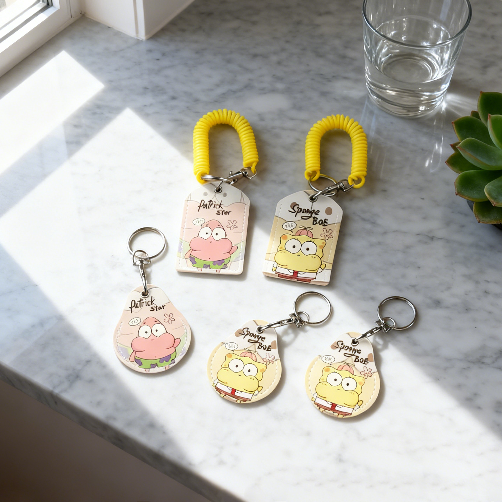 动画门禁卡套小卡套保护套迷你水滴卡通电梯感应卡门卡长方形小区