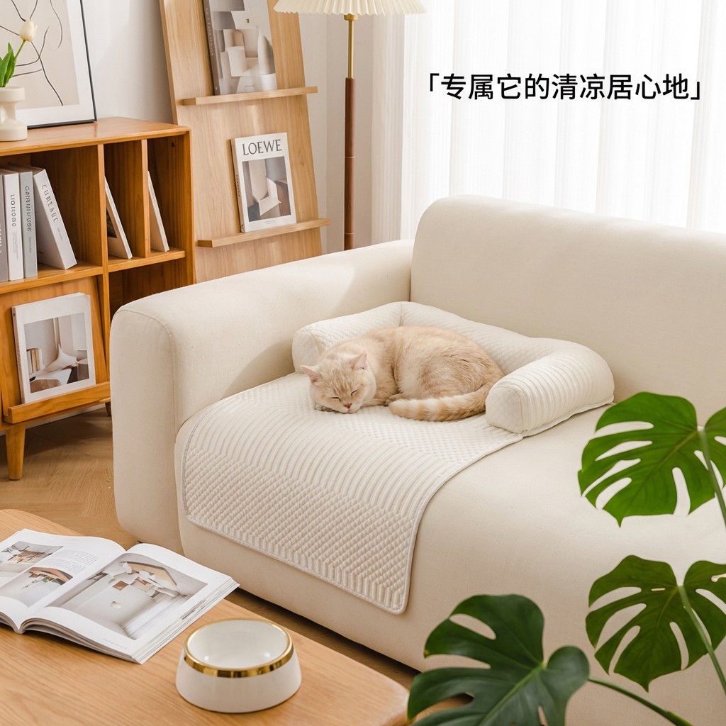 夏季冰丝猫窝狗窝防抓沙