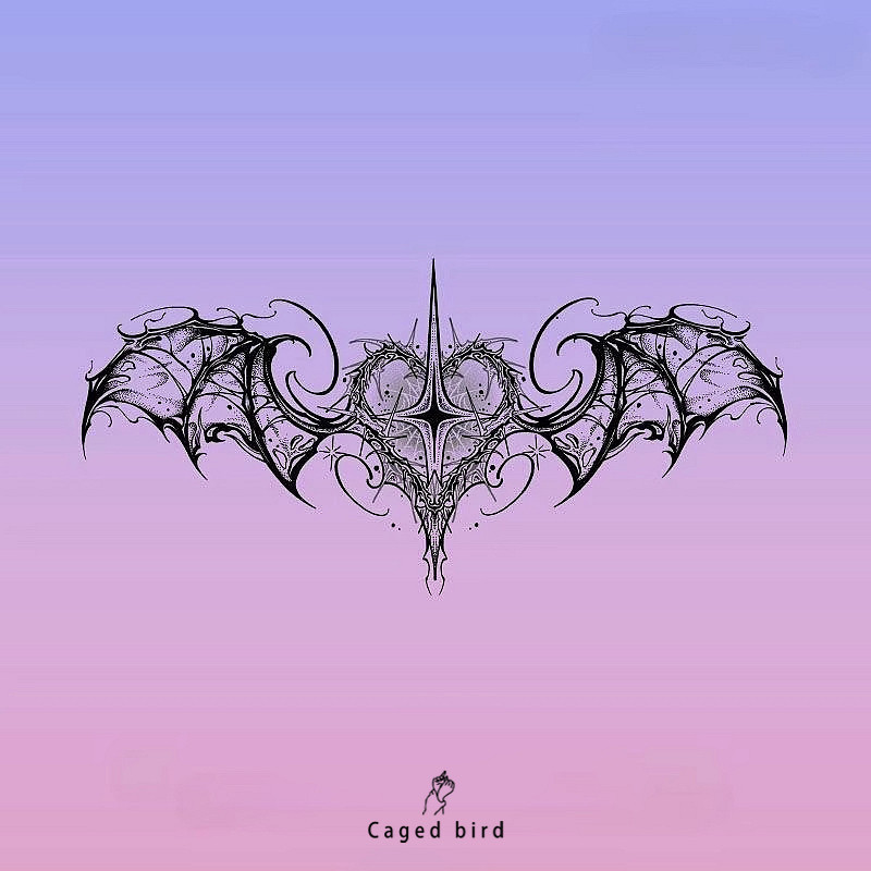 Puppy* 魅魔纹身贴恶魔翅膀防水女腹部腰部草本果汁cosplay纹身贴,模玩/动漫/周边/娃圈三坑/桌游,COSPLAY配件/道具/人偶服,淘宝优惠券,粉丝福利购,淘宝优惠卷