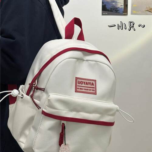 小朋友大学生mini双肩包女 日系ins风简约百搭迷你小书包旅游背包