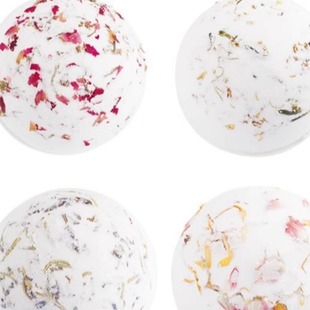 joyous雪雾花园泡澡球现货礼盒玫瑰薰衣草洋甘菊莲子桂圆沐浴盐球