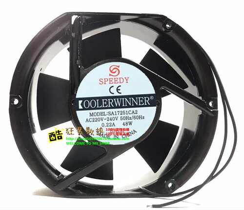 全新SPEEDY SA17251CA2 220V-240V 0.22A 48W 17251 机柜散热风扇