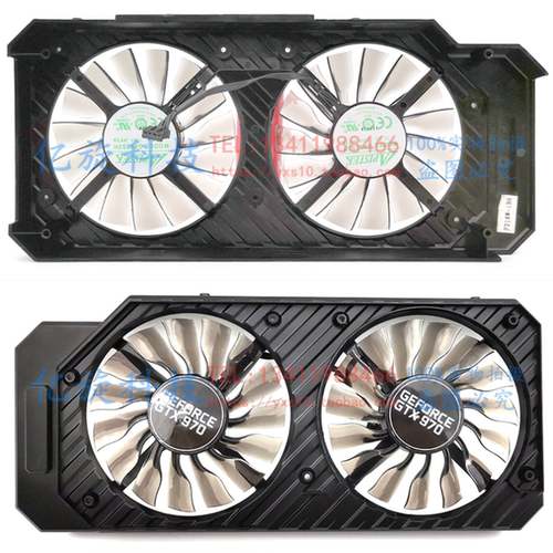英伟达gtx970显卡风扇8cm