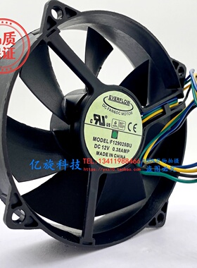 F129025BU暴力涡轮风扇12V 1.82A水冷机箱改装利器戴尔DNH1Y 9025