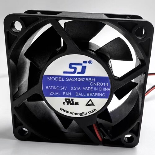 sj生久全新 SA240625BH 6025 6CM/厘米 24V 0.51A 变频器散热风扇