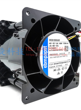 全新原装ebmpapst 48V 9.4A 450W VKC0120XULDZ 32030376散热风扇