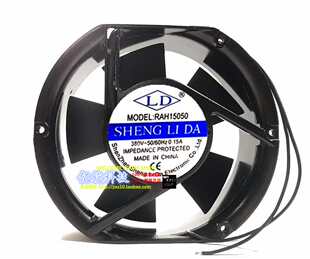 LD全新 RAH15050 380V 0.15A 17251 17CM 排风 金属 机柜散热风扇