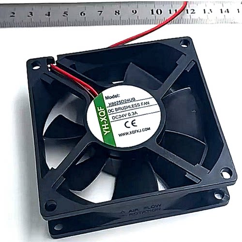 全新YH-XQF X8025D24MB/HB/UB 8025 DC24V 大风量 变频器散热风扇