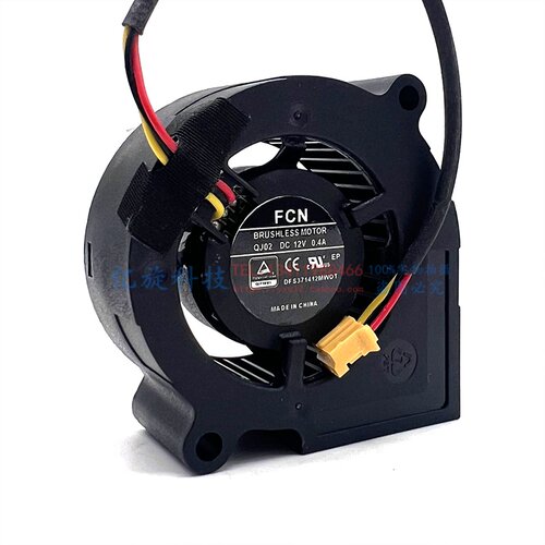 全新FCN DFS371412MWOT 12V 0.4A 5020明基EP6127A投影机散热风扇