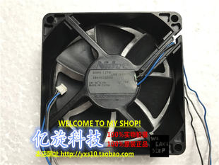 投影机风扇 12V D08K EMP 12TU NIDEC 820 三线风扇 爱普生 0.19A