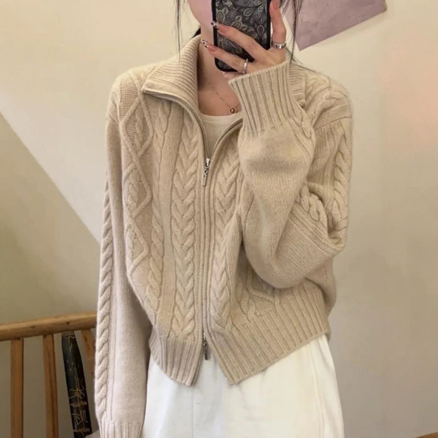 秋冬三股加厚100%纯羊毛