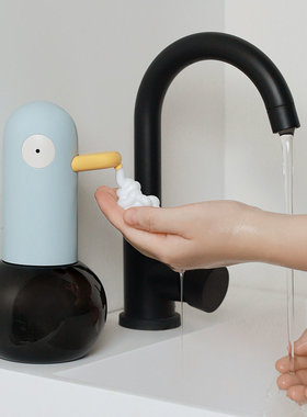 MUID洗手鸭自动洗手液机儿童爱用抑菌皂液器泡沫洗手机感应式家用