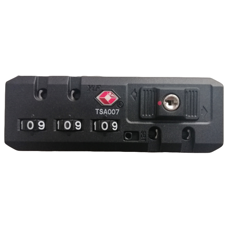 tsa007行李箱密码锁箱包固定锁双拉链箱锁拉杆箱配件旅行箱包扣锁