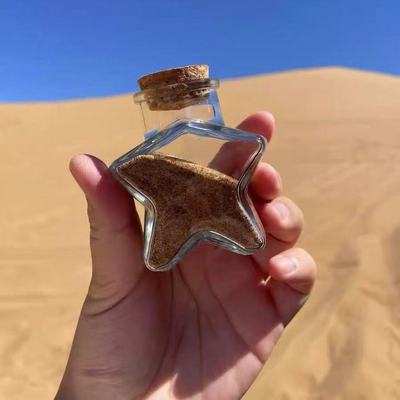 沙漠装沙瓶玻璃瓶旅行小星星瓶