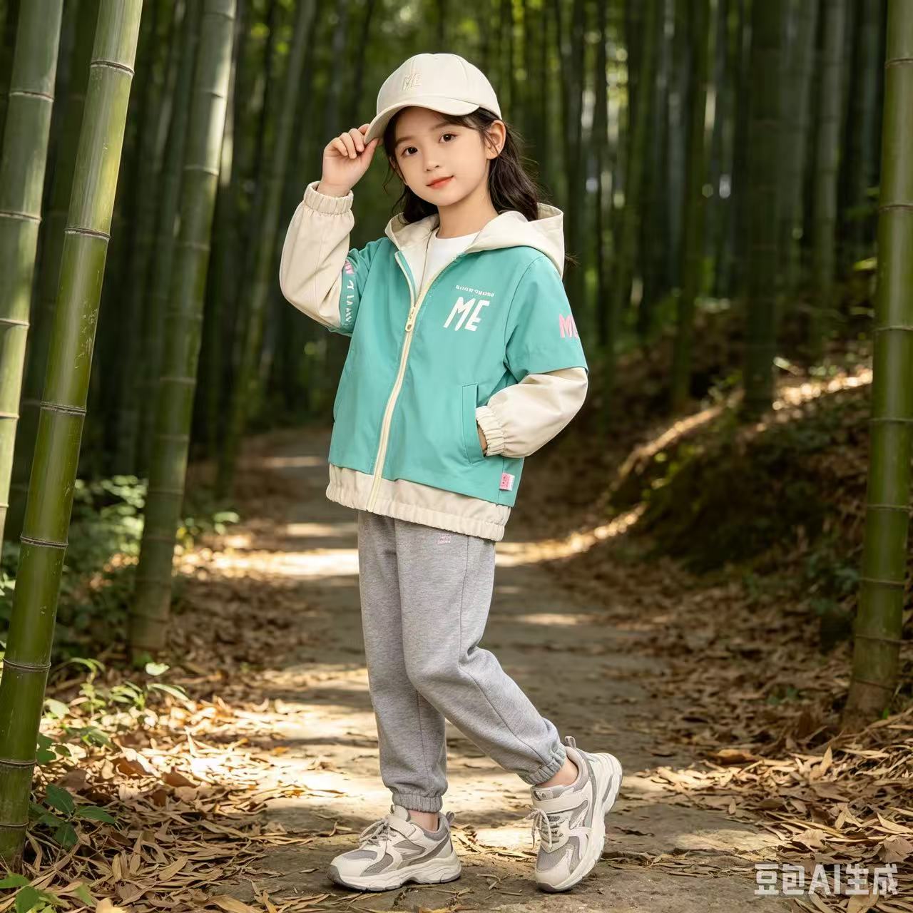 非常小鱼儿童外套图片