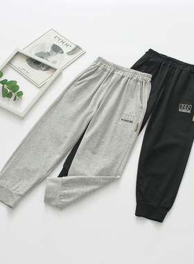 非常小鱼85329儿童裤子新款男童薄款凉快工装裤宝宝长裤120-160