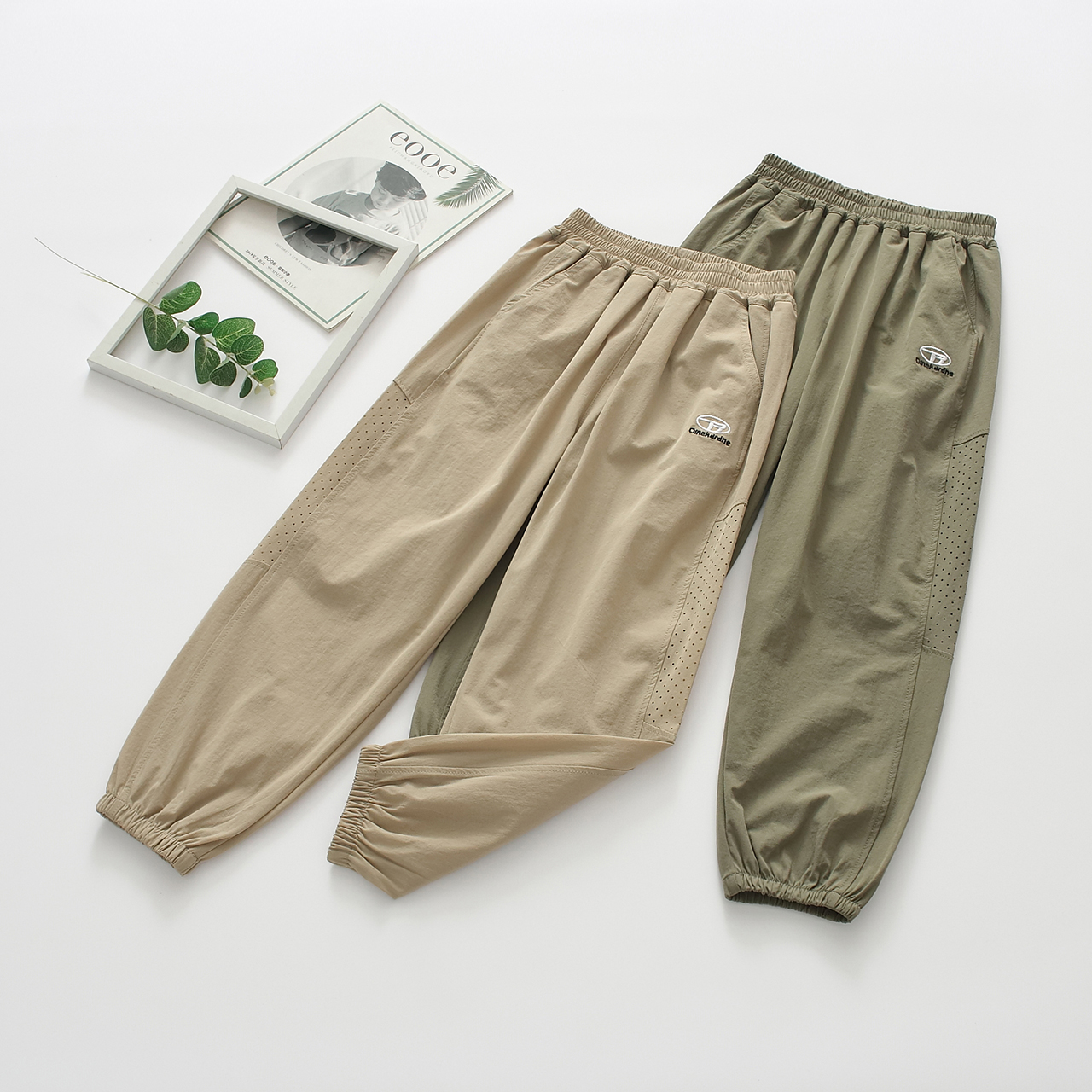 非常小鱼儿童夏季薄款透气工装裤