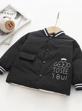 非常小鱼61984新款深秋冬季男童内胆羽绒服90-130