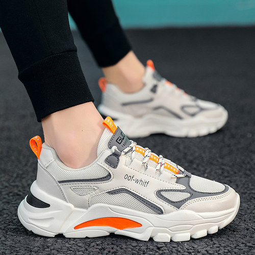 港风男鞋ins网红休闲运动小白