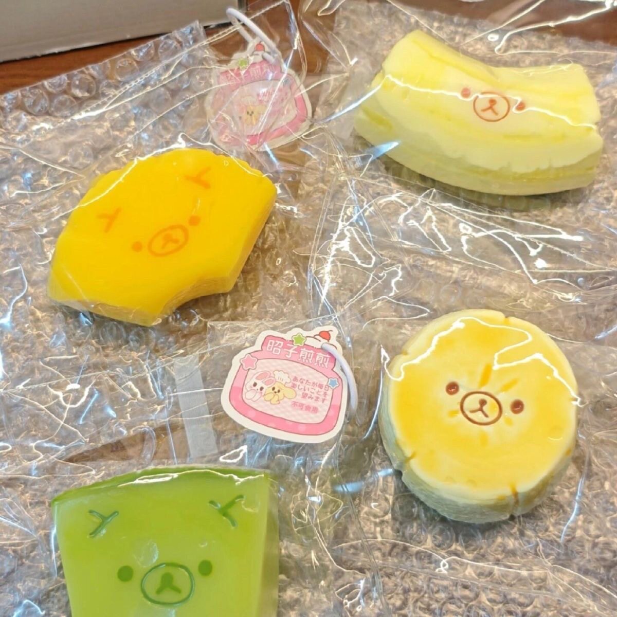 轻松熊水果硅胶解压捏捏乐